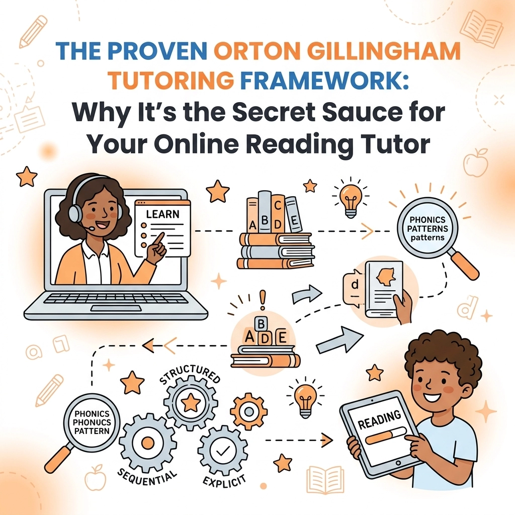 The Proven Orton Gillingham Tutoring Framework: Why It’s the Secret Sauce for Your Online Reading Tutor