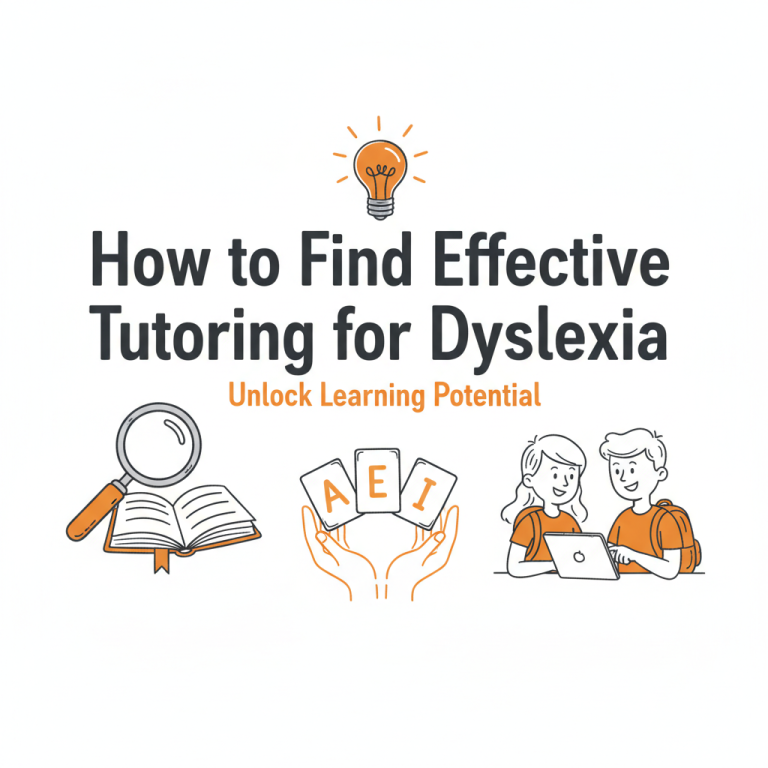 How to Find Effective Tutoring for Dyslexia