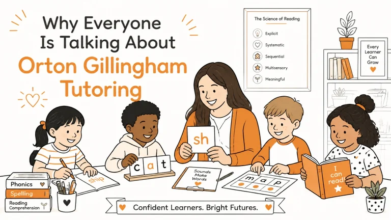 Why Everyone Is Talking About Orton Gillingham Tutoring (And Why Your Child Needs It Too)
